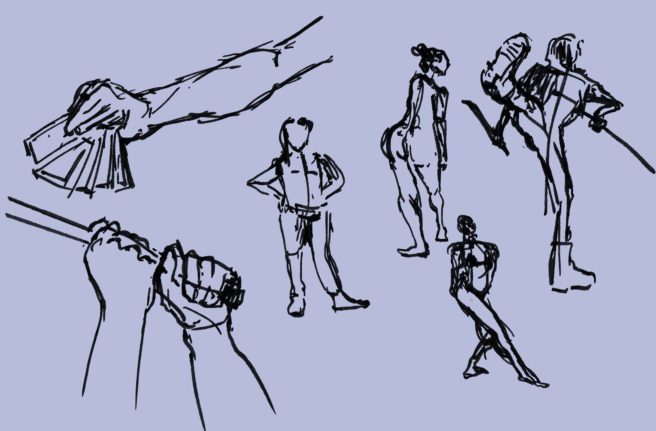 2 Minute Figure Studies