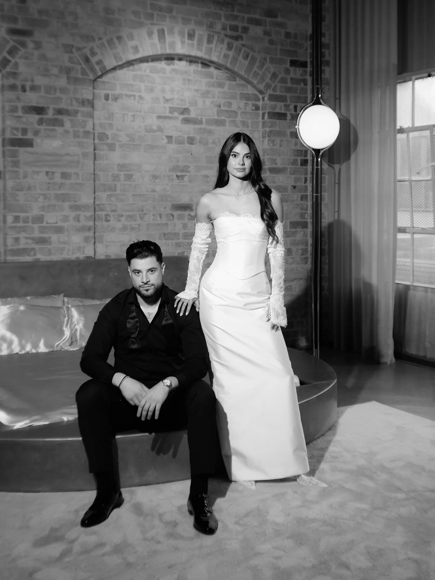 Bianca &amp; James 🤍 🔥 

&mdash;

@b.lazarr 
@jamesdemetriou 
@houseofharperau 
@prim.haus 
@taniachihastudio 
@pariskyrimua 
@casoni_finejewellery 
@m.ontaana