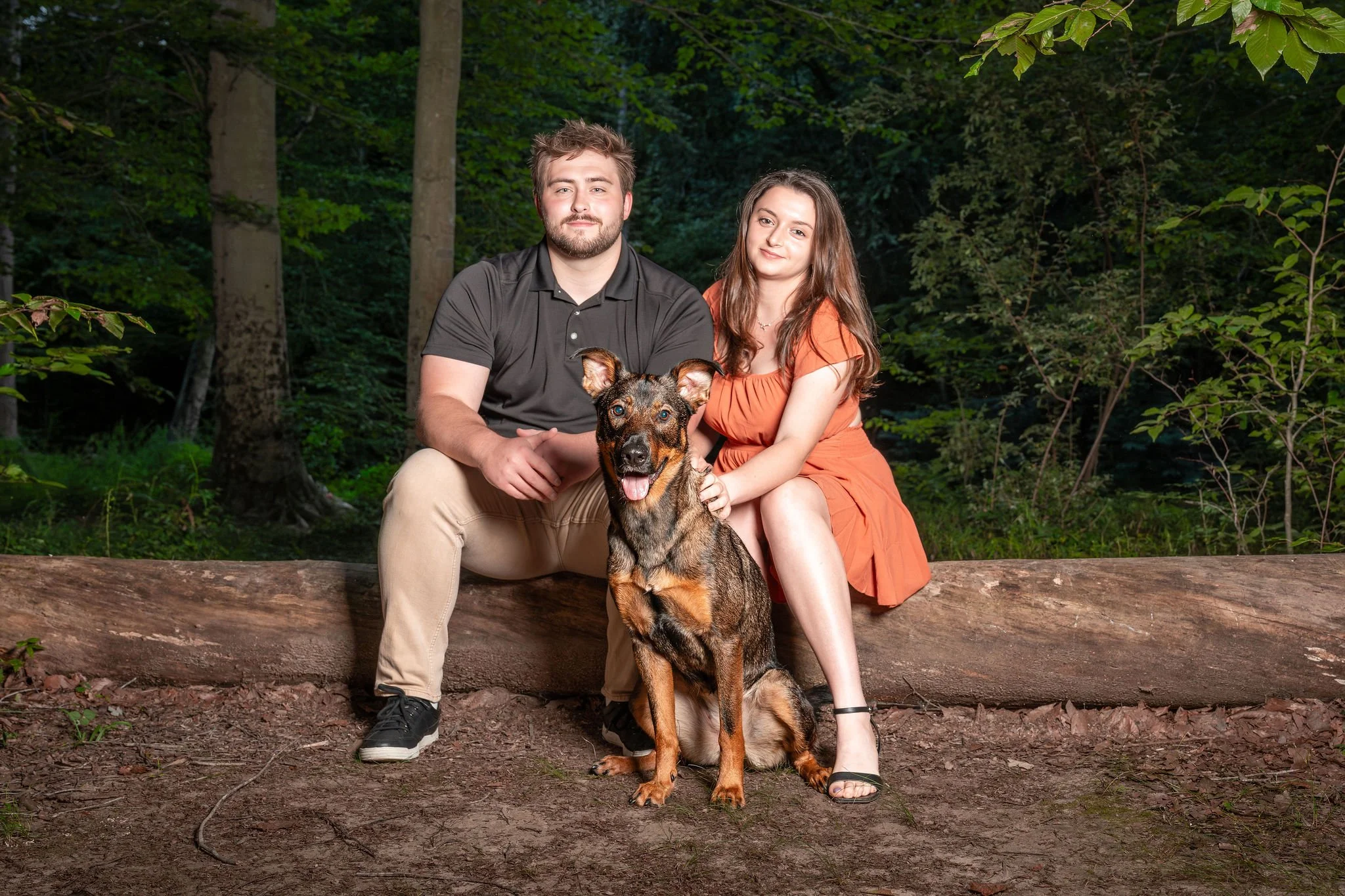 Date night with their pup!