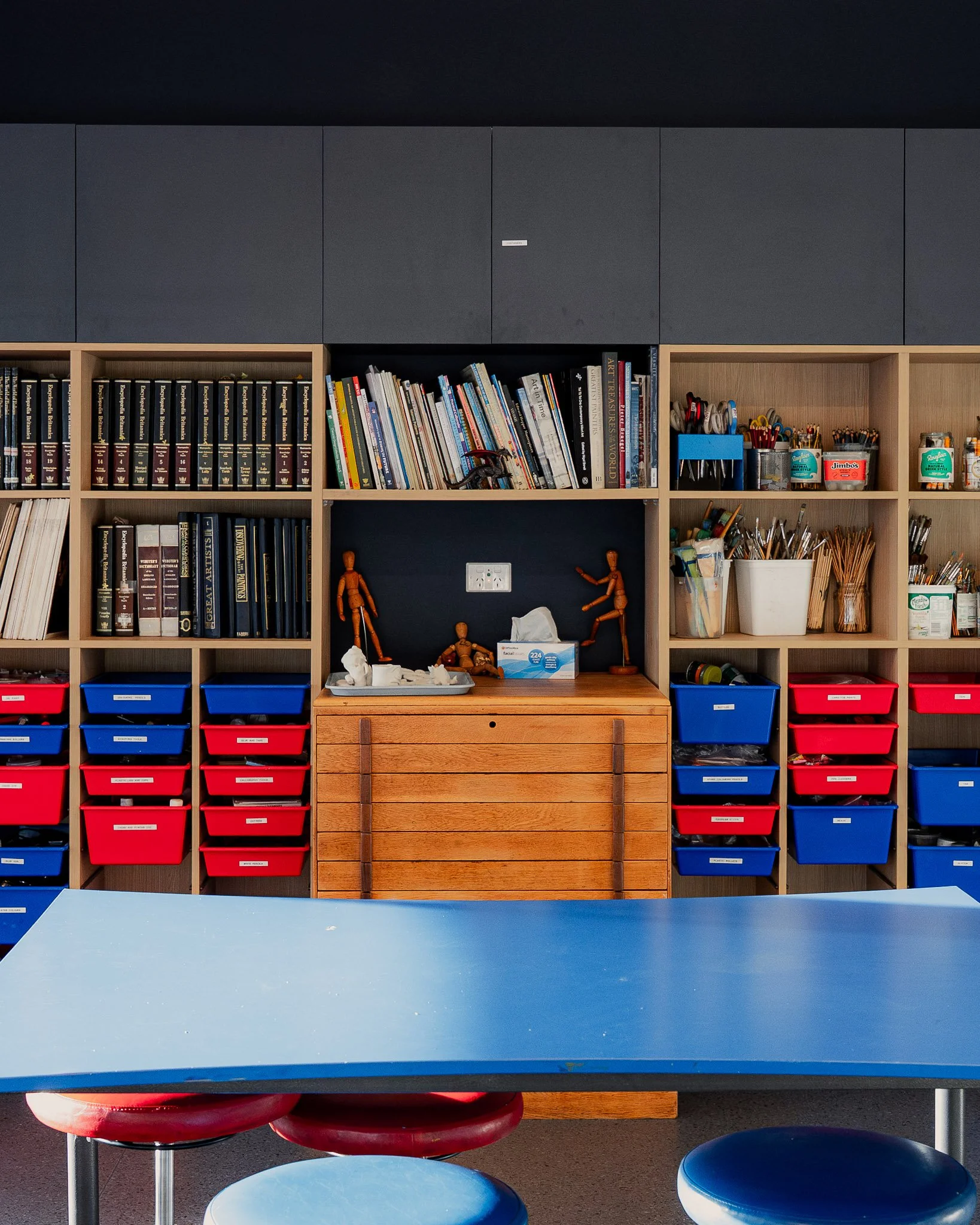 Ficino school classroom renovation art space
