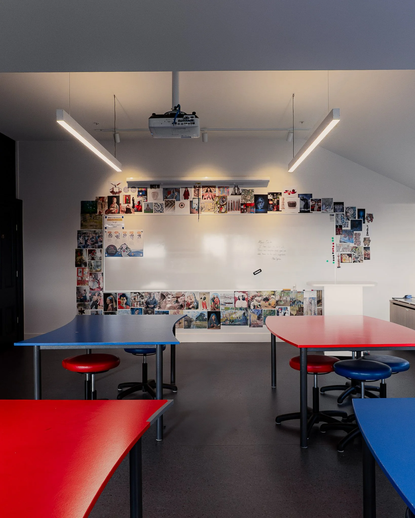 Ficino school classroom renovation art space
