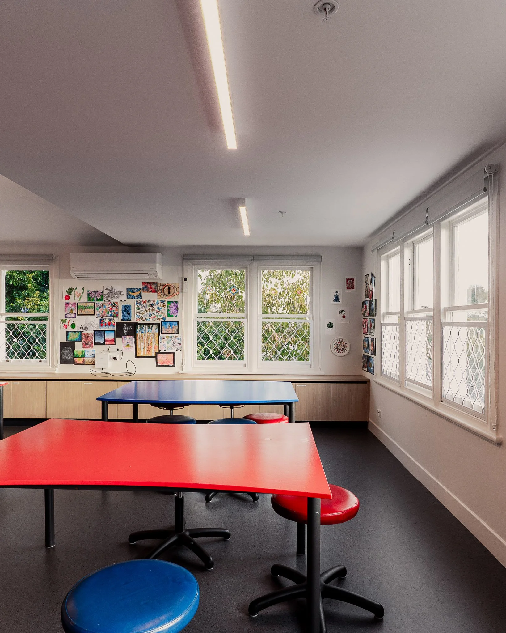 Ficino school classroom renovation art space
