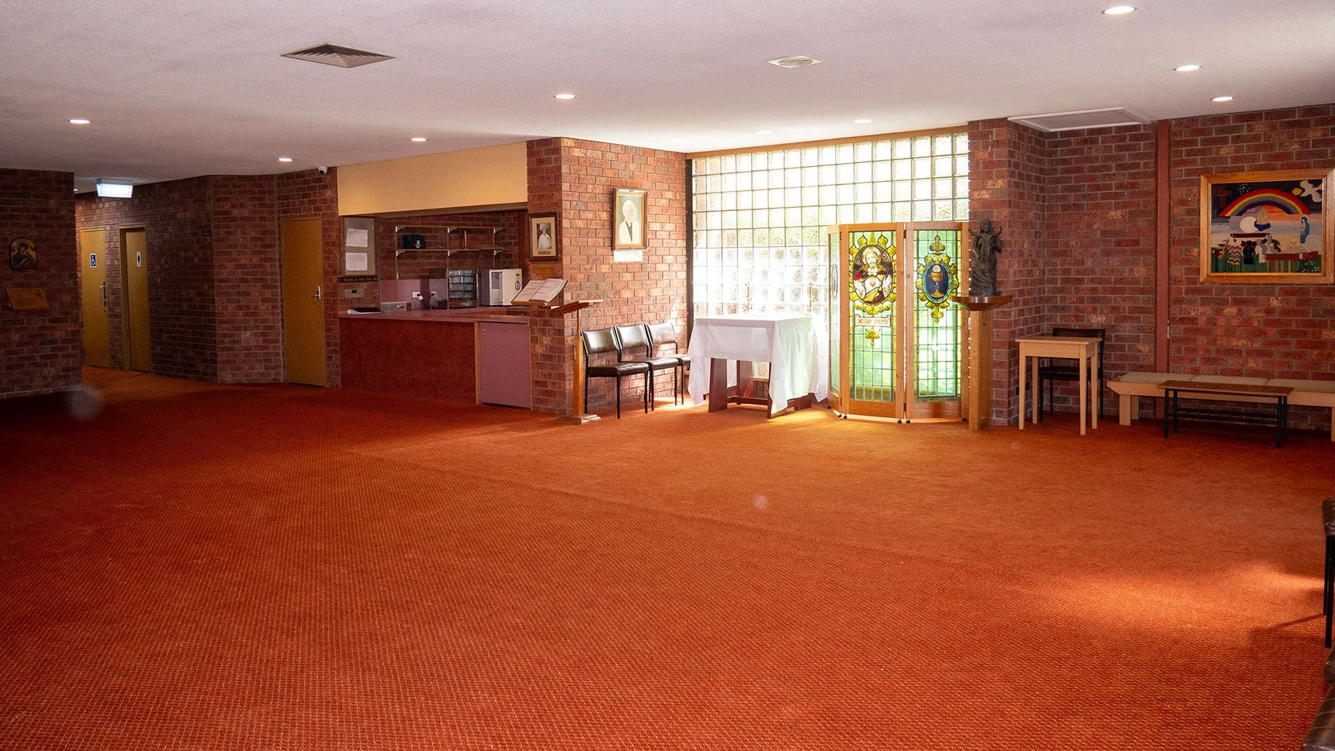 St Pius X - 78 Morriss Rd Warrnambool. Kitchen & gathering space. Click to enquire.