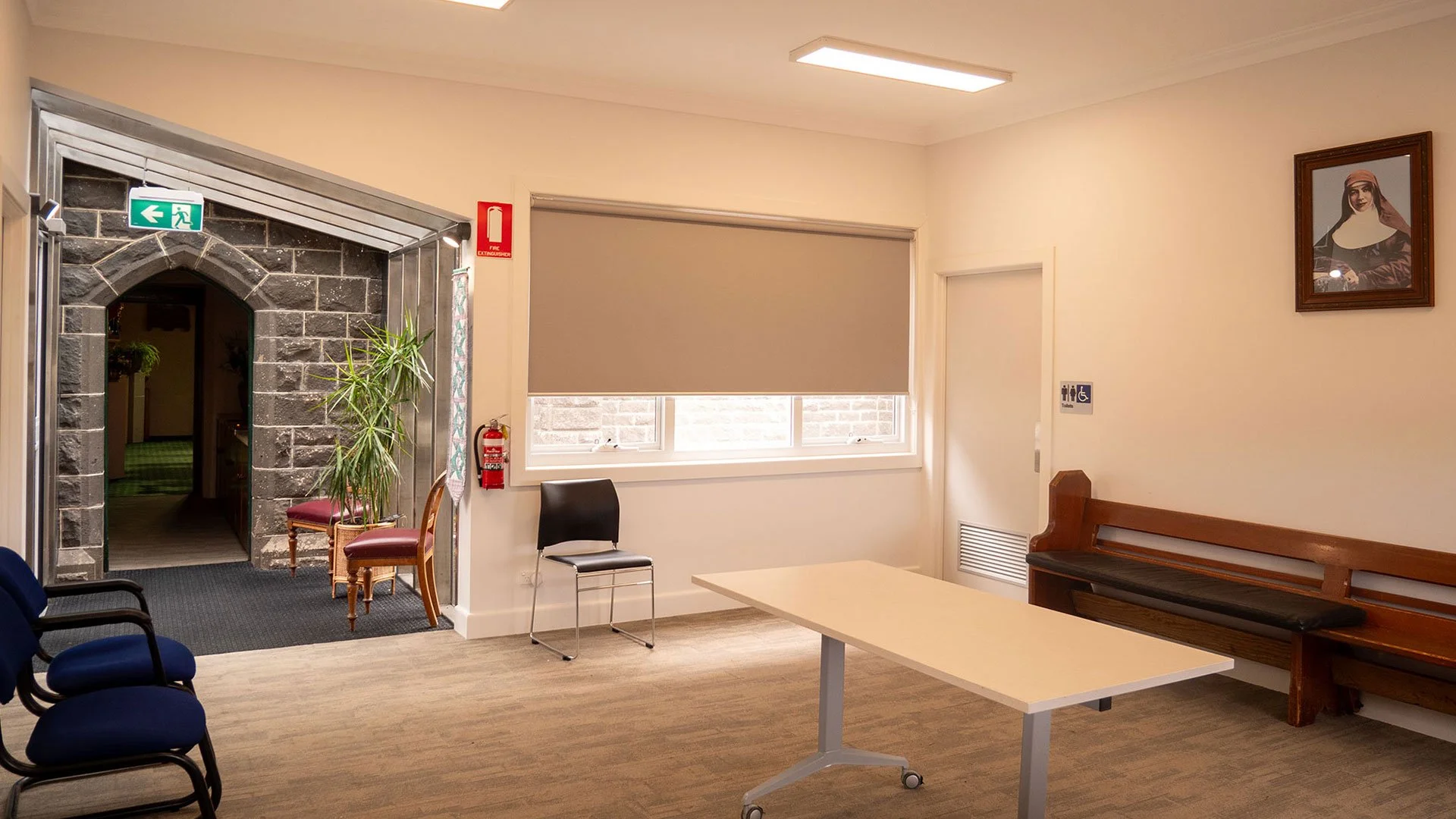 St Patrick’s - 487 Princes Hwy, Port Fairy - Hall & gathering space. Click to enquire.