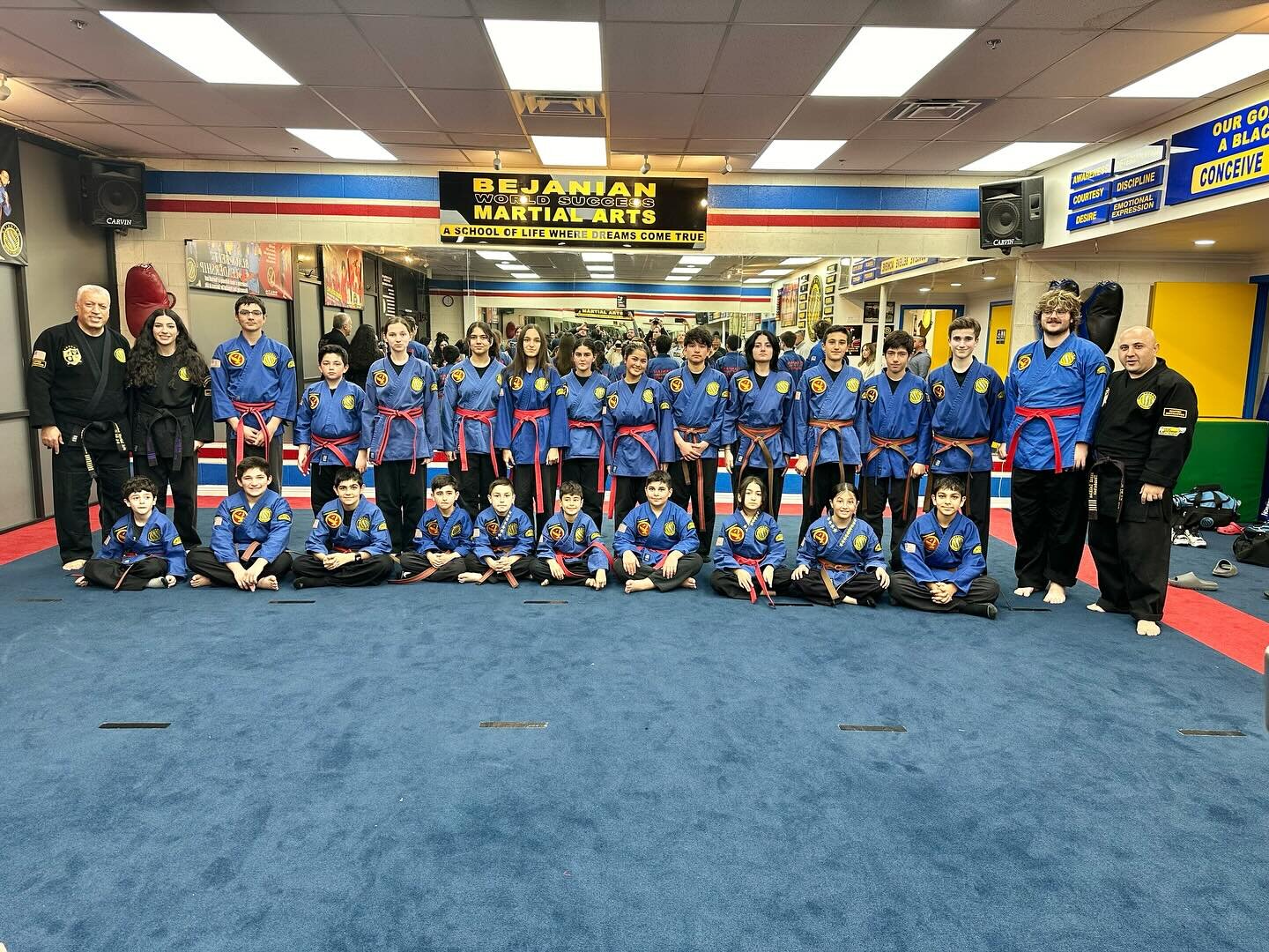 Congratulations to our students for their rank advancement. (February 2024). - BEJANIAN MARTIAL ARTS