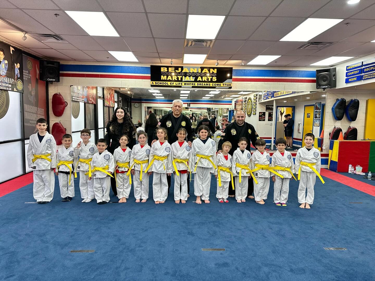 Congratulations to our students for their rank advancement. BEJANIAN MARTIAL ARTS