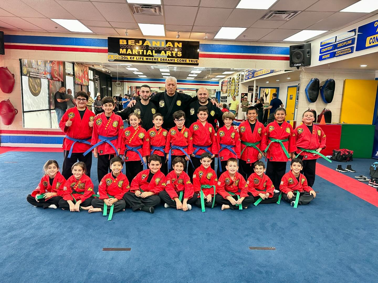 Congratulations to our students for their rank advancement. BEJANIAN MARTIAL ARTS