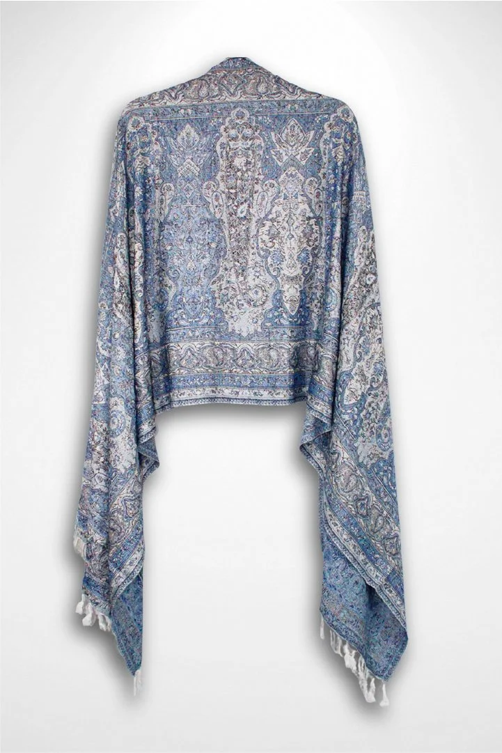 Electric Blurple Pashmina