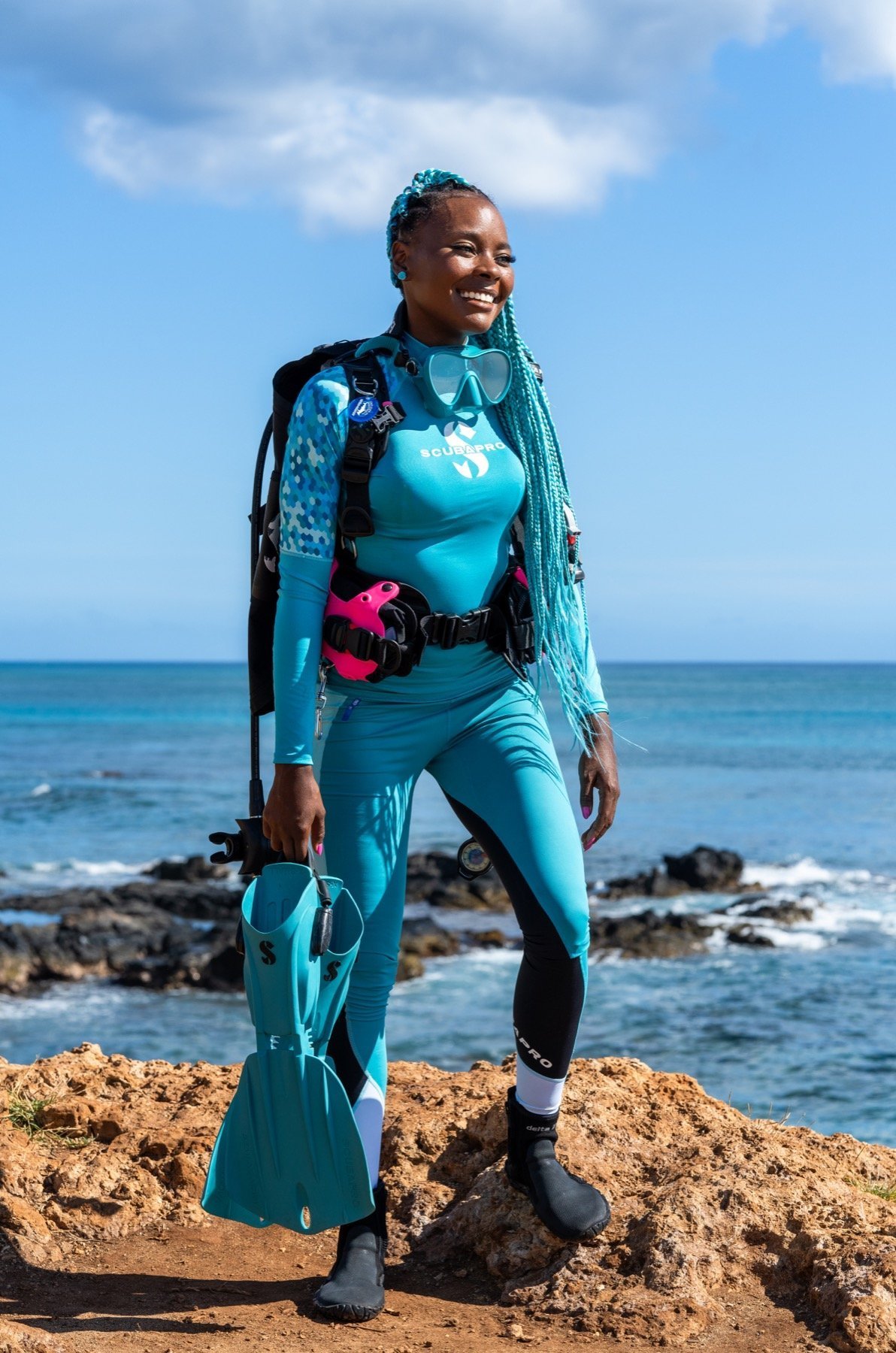 Global Dive Team — Gabby Shepard (Black Girl Blue World)