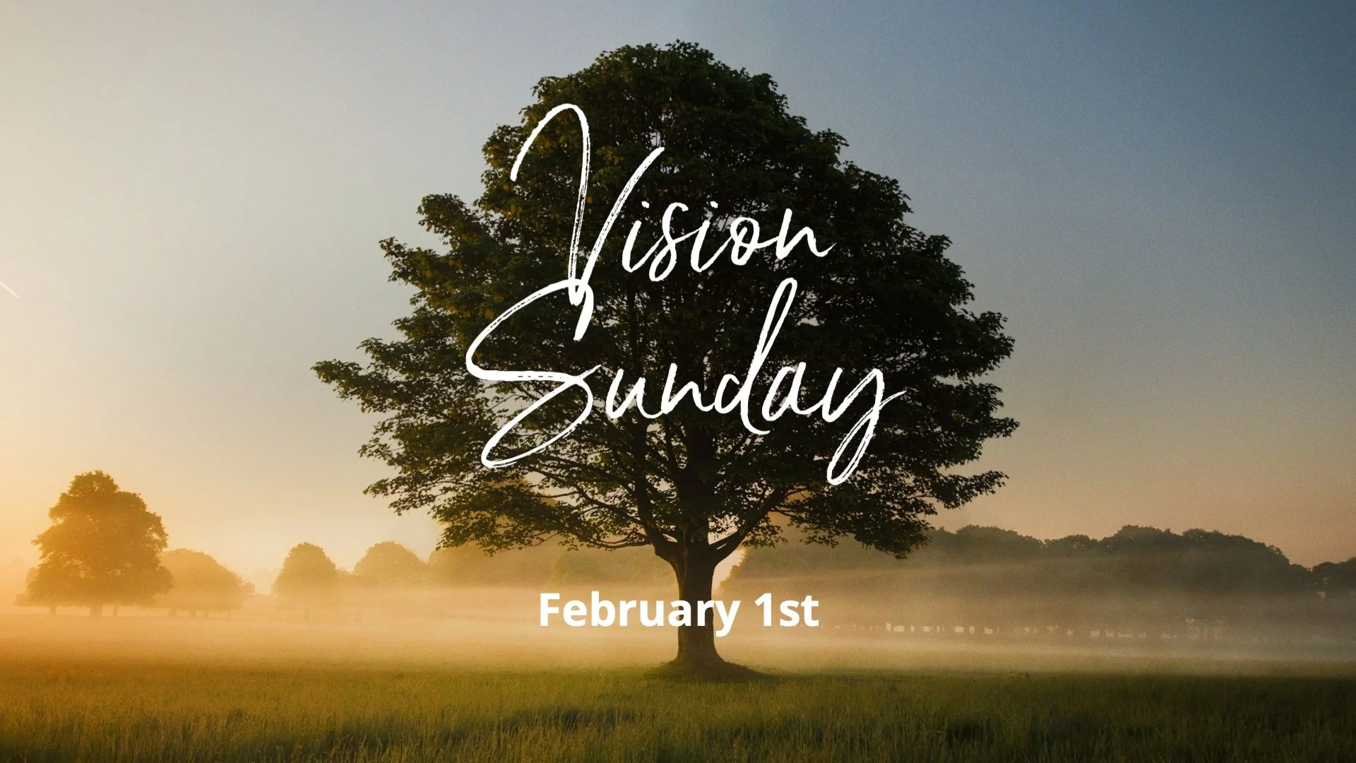 Vision Sunday