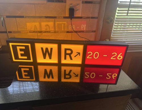 Custom taxiway sign example