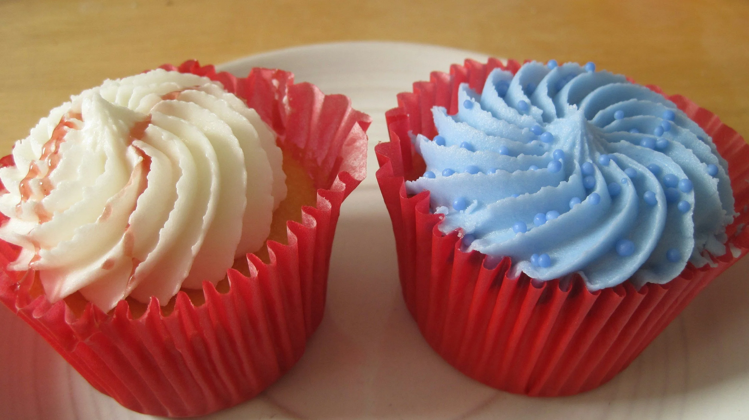 Fund Raiser - Red, White and Blue Cupcakes for sale - Snack Shack