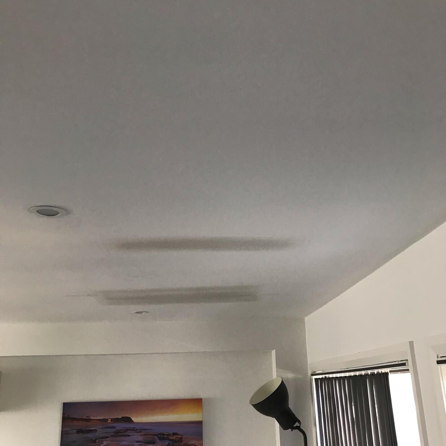 Water damaged ceilings aren&rsquo;t always a big problem. 
If we can address it quickly sometimes it&rsquo;s just a matter of patching a small area

This apartment in Waratah was a quick and inexpensive repair. 
#plasterer
#gyprocker
#ceilingrepair
#