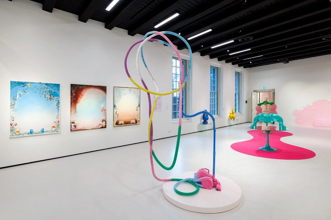 Marijke Vasey, I Hit You with a Flower, installation at Stedelijk Museum Schiedam