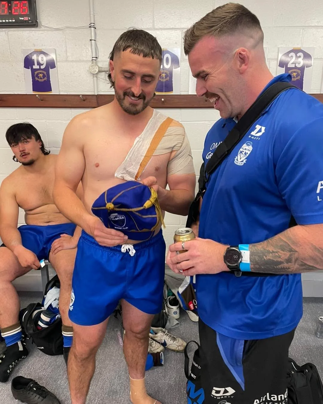 Well done on 50 Premiership Games 👏 CONGRATULATIONS
🌴🤎💙 Kieran Duffin 🤎💙🌴
#palmyrarugbyunionclub #palmyrapremiergrade50caps #palmyracommunity
#pallycommunitysponsors #RugbyWA #pallystrong
#PalmyraPremierGrade25 #marlinoperational #sceeelec