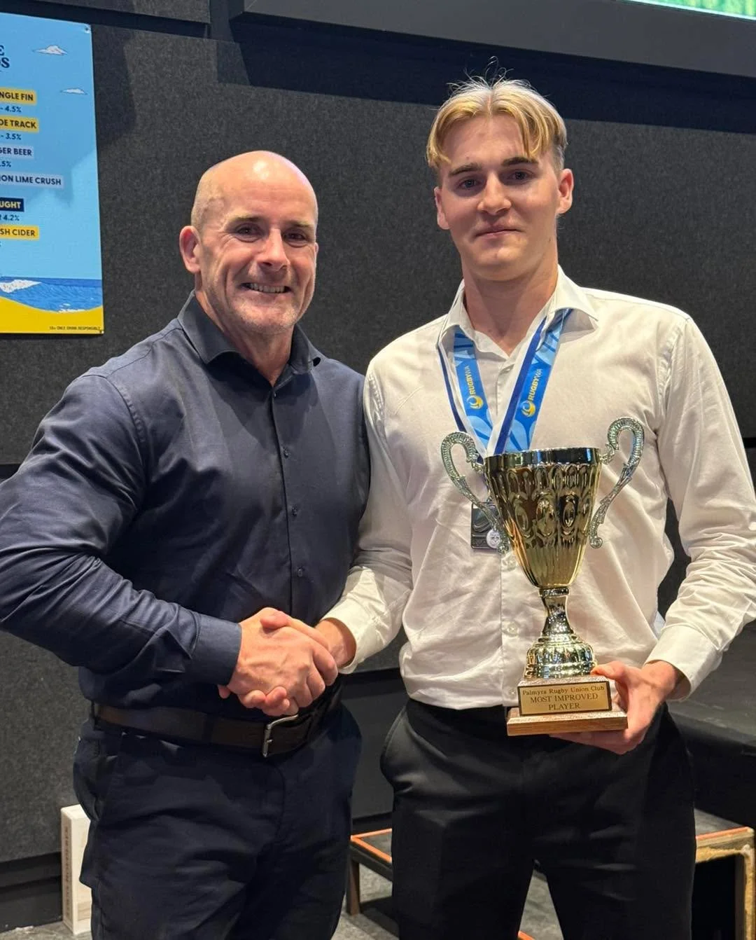 Congratulations to all our award winners 🙌💙🤎 (a few photos from the night)
4th Grade Awards
Best and Fairest – Jamie Le
Team Man – Ivan Moses
3rd Grade Awards
Best and Fairest – Andrew McDonald
Team Man - Samuel Green &