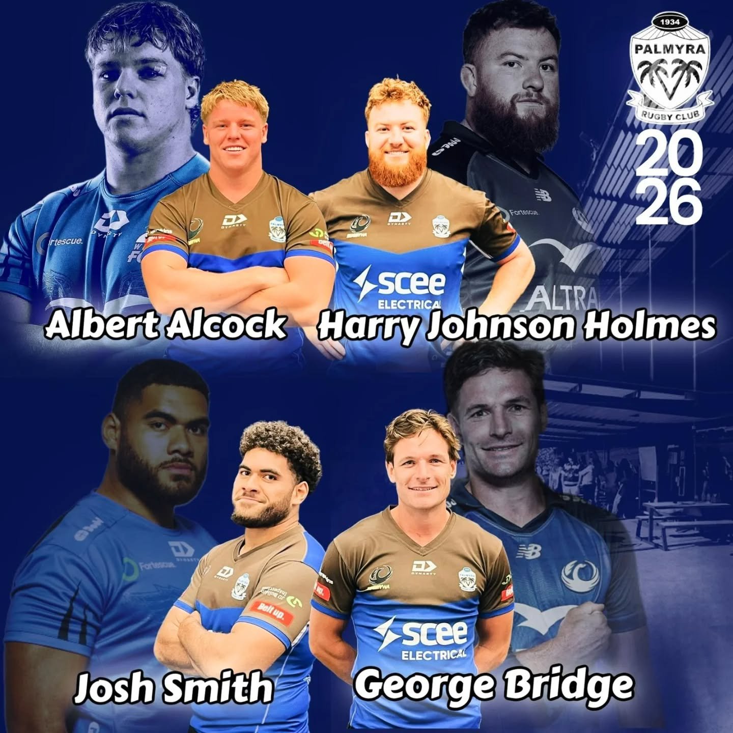 Introducing our 2026 Western Force men. 🌴🌴