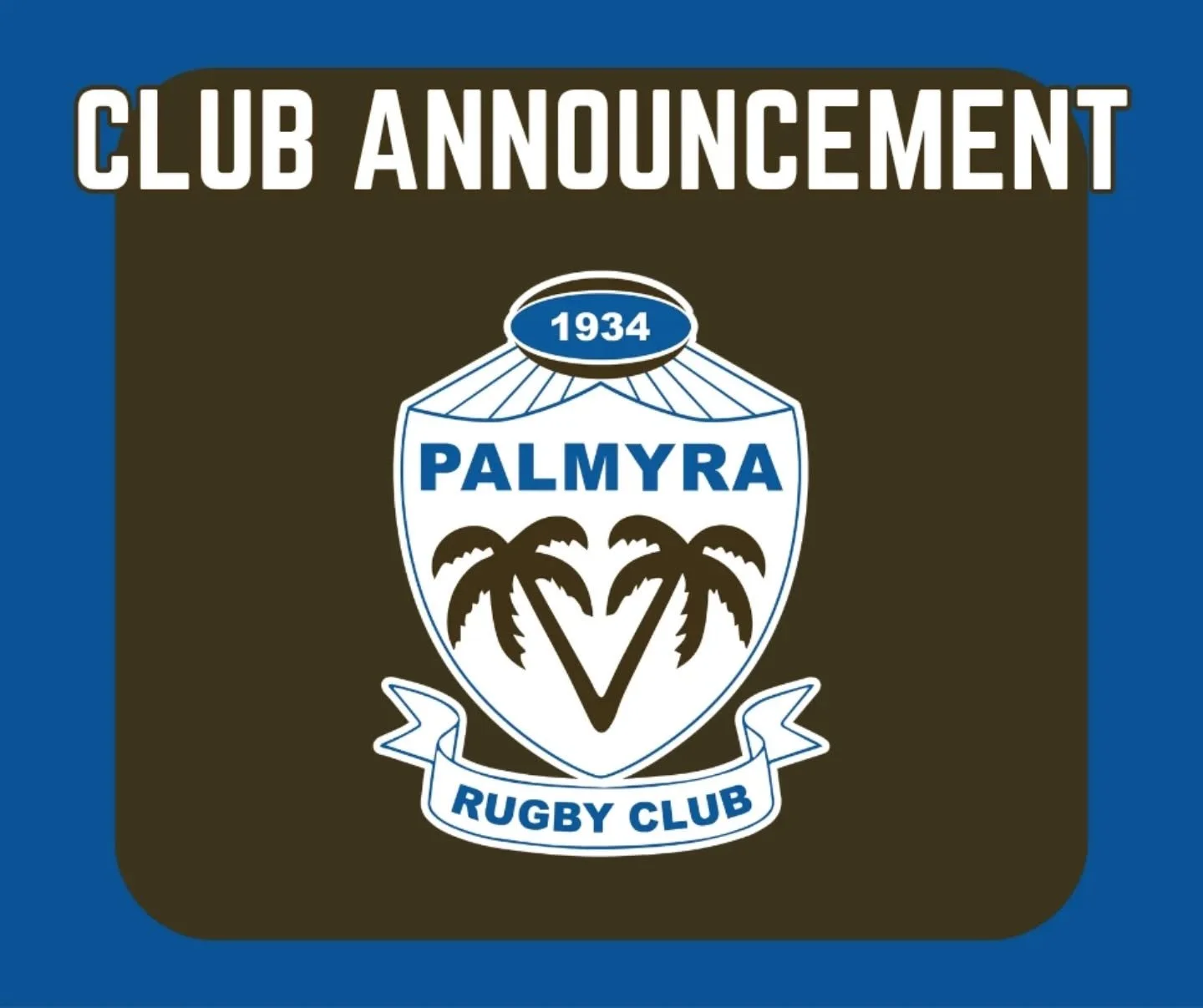 The Palmyra Rugby Club confirms that the money raised in support of Joseph "Peanut" Ritchie has now been paid to the Ritchie family.

Regrettably, payment of the funds raised was delayed. The Club has been liaising with the family to resolv