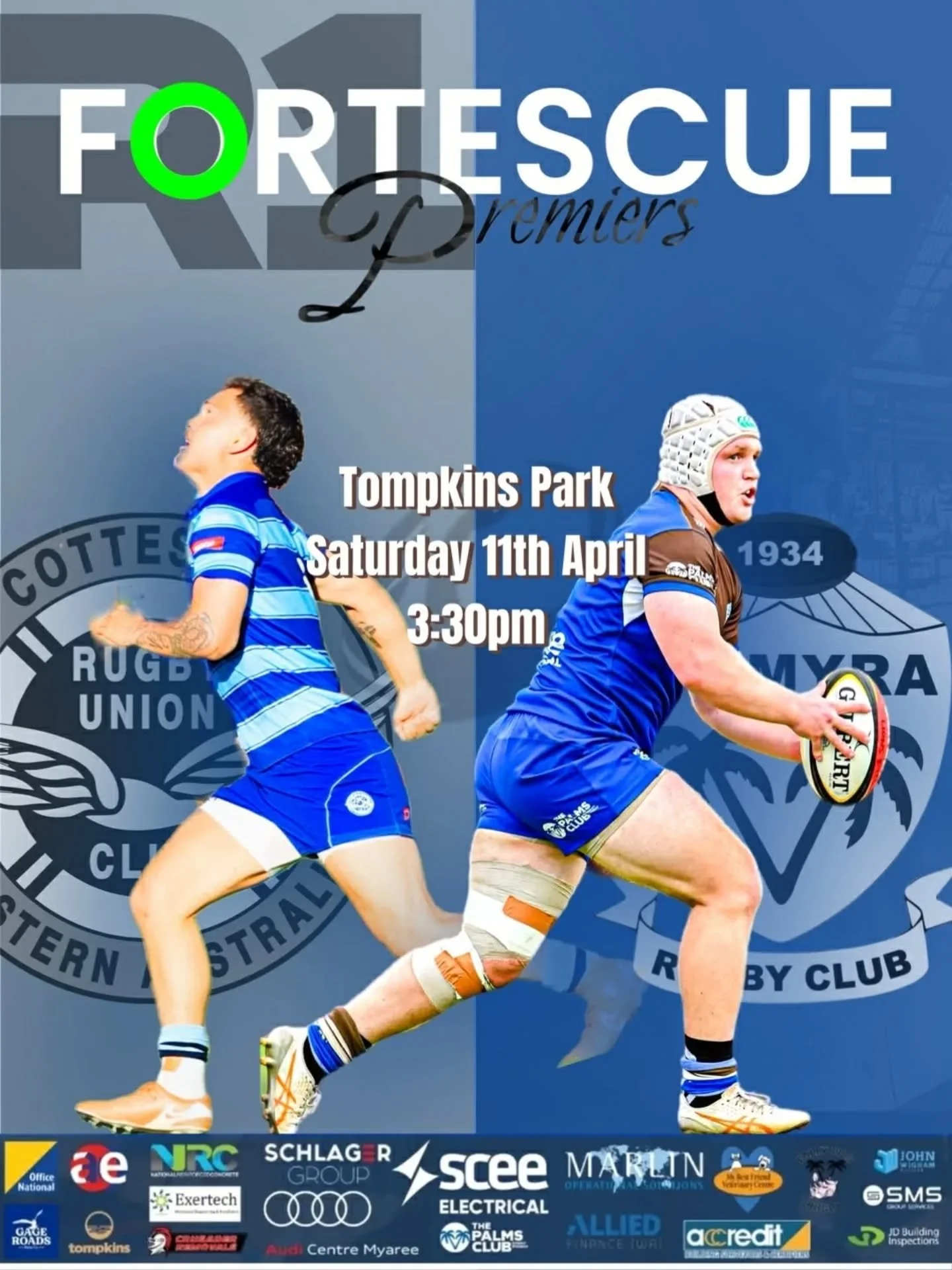 Your Premier Grade team to kick off Round 1 against  Cottesloe.

Get down, get loud, and back the blue and brown 💙🤎

All senior fixtures will be playing at home. 

#PalmyraRugby #upthepalms #rock #RugbyWa