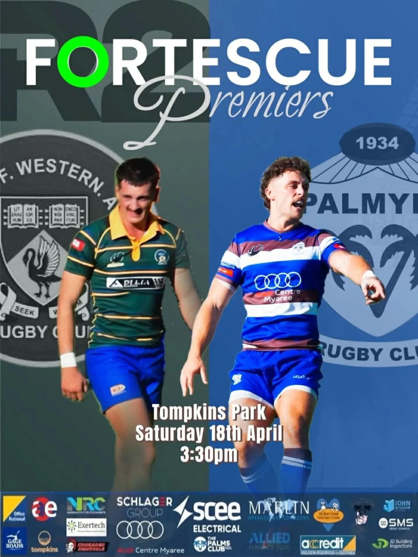 Your Premier Men to take on UWA 🔥

Eben Prinsloo is set to make his Premier Grade debut.

Following his debut last week, Vincent Robertson earns his first start.

Brett Christmas is also in for a potential Premier debut.

#rock #PalmyraRugby #upthep