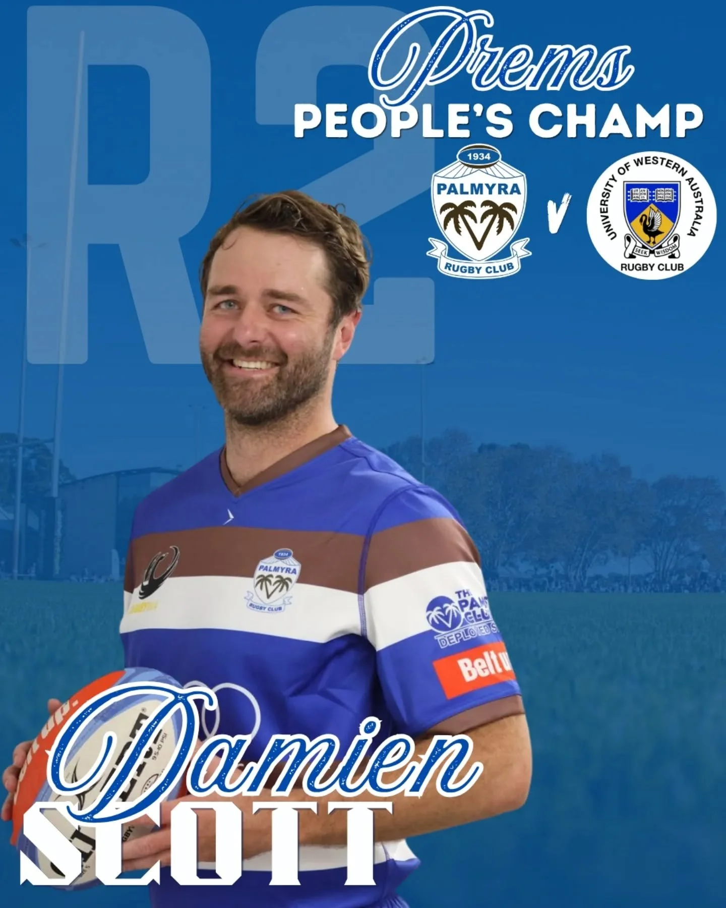 Introducing your weekly People&rsquo;s Champion

Each round, our coaches pick the players who brought R.O.C.K qualities to the field.

This week&rsquo;s champs:
 Prem Grade &ndash; Damien Scott
 Prem Women &ndash; Jordan Kohler (Challenge Cup)
 Reser