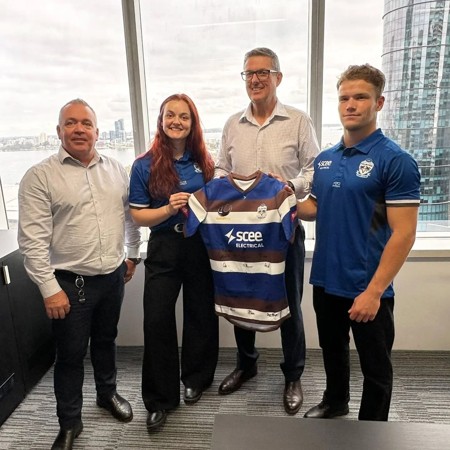 On Monday, 18 May, Neve Kerwick &amp; Auguste Chennebault visited the Perth offices of SCEE Electrical.

SCEE are a leading and trusted national provider of specialised electrical, instrumentation, maintenance and communication services to the resour
