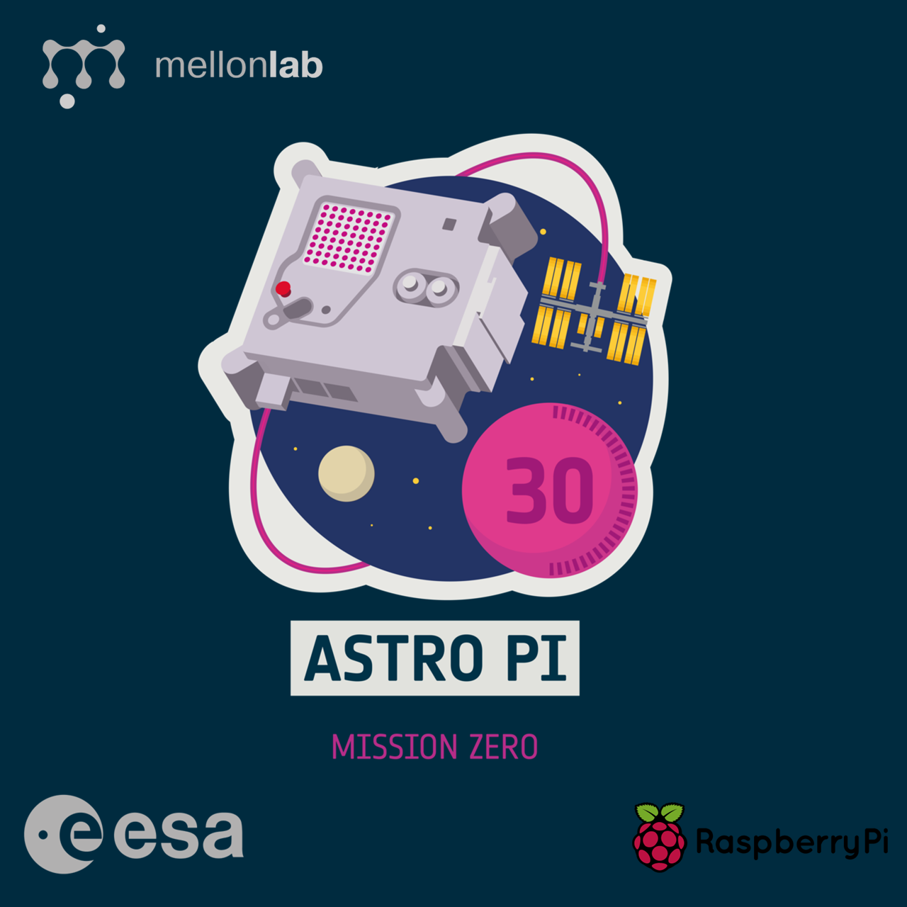 Το MellonLab «ταξιδεύει» στο διάστημα με το Astro Pi Mission Zero
