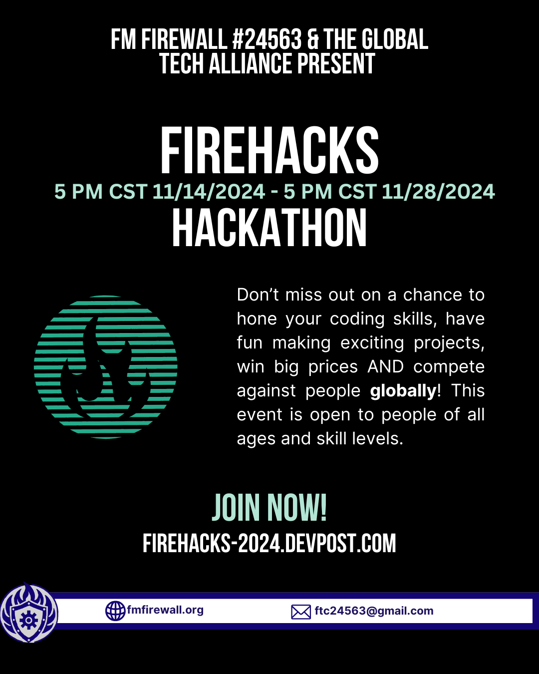 Οι Portables: Η Μοναδική Ελληνική Ομάδα στο Global Tech Alliance συμμετέχει στην διοργάνωση του Firehacks Hackathon