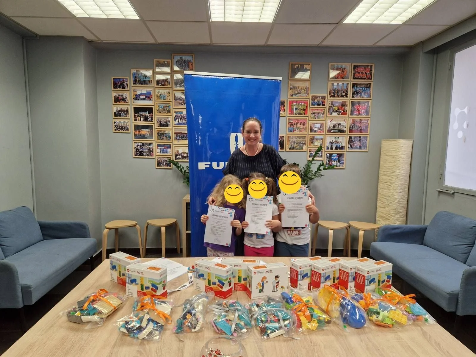 Μια δημιουργική σχολική χρονιά ολοκληρώθηκε για τα παιδιά του προσωπικού της FURUNO!