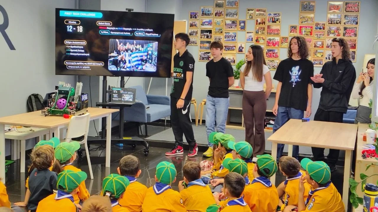 Επίσκεψη του 9ου Συστήματος Ναυτοπροσκόπων Πειραιά στο MellonLab