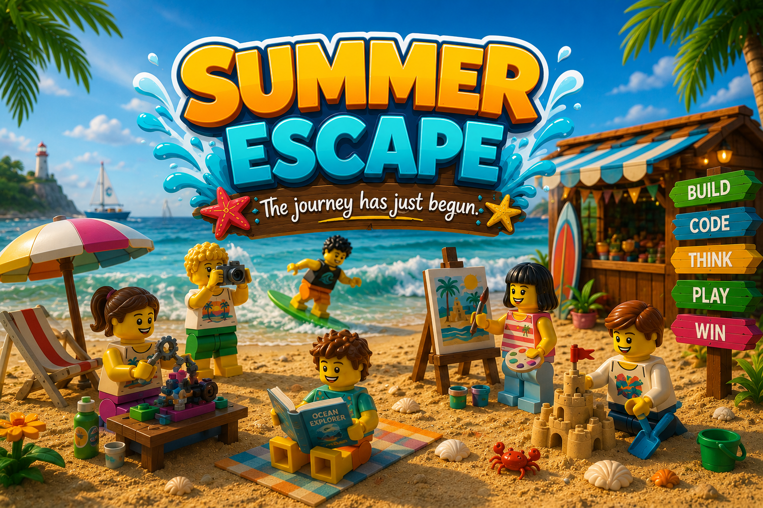 Summer Escape Challenge: Το καλοκαίρι που χτίζει τους αυριανούς πρωταθλητές της FIRST LEGO League