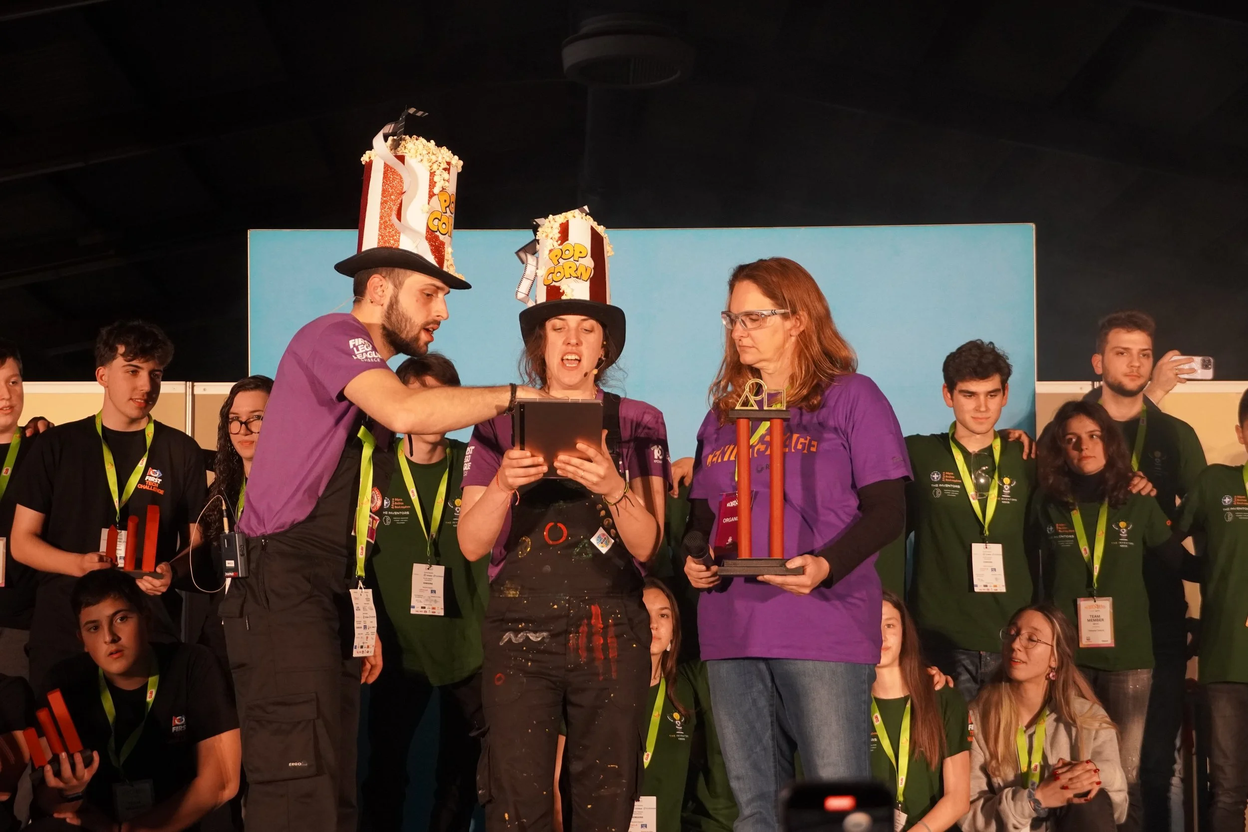 Η ανακοίνωση του Inspire Award για την ομάδα UniREVsals VIOHALCO TECHNOLOGIES #22043
