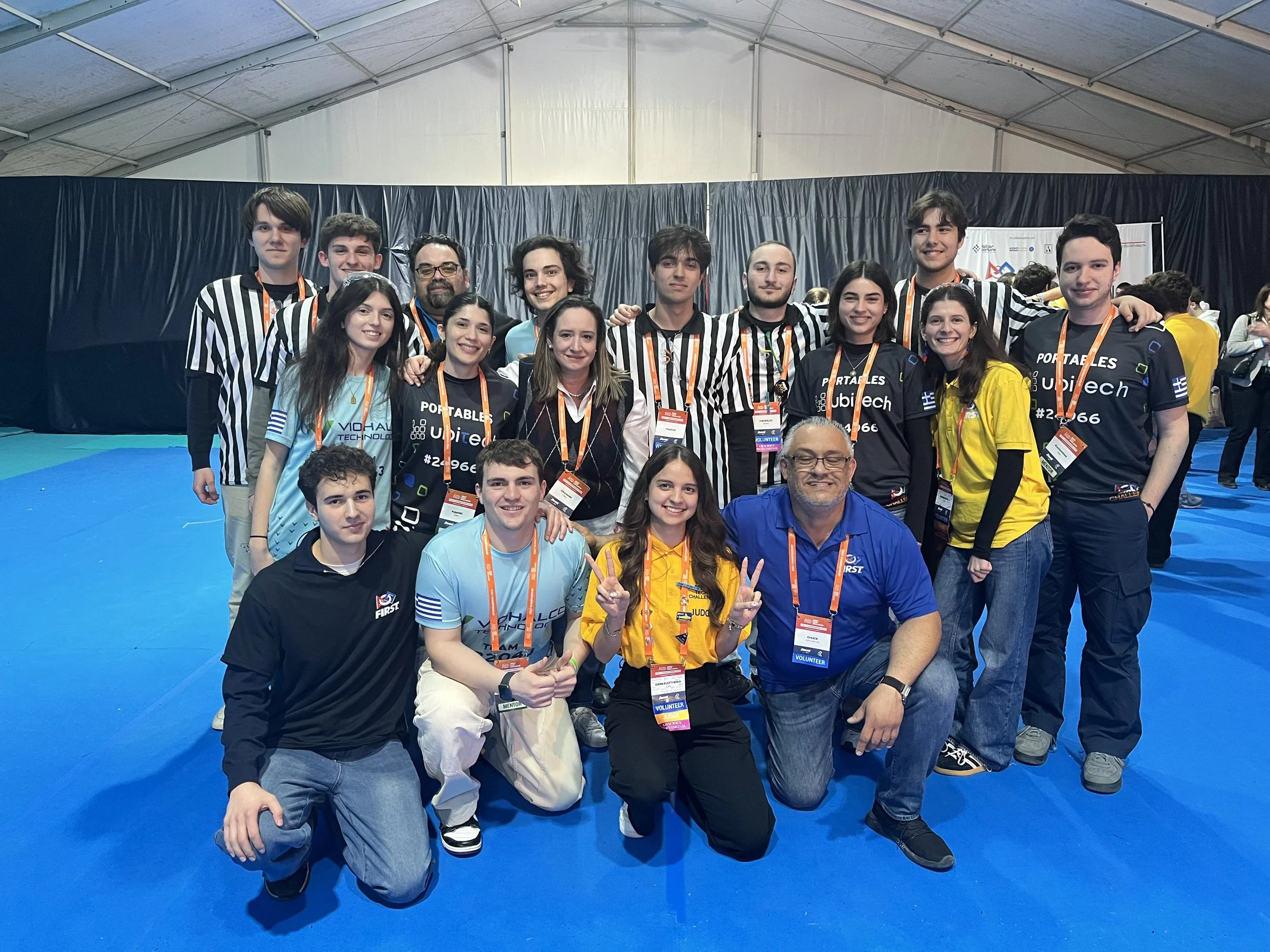 Απόφοιτοι του MellonLab υπηρετούν το FIRST Tech Challenge Italy 2026 ως μέντορες, κριτές, διαιτητές και εθελοντές
