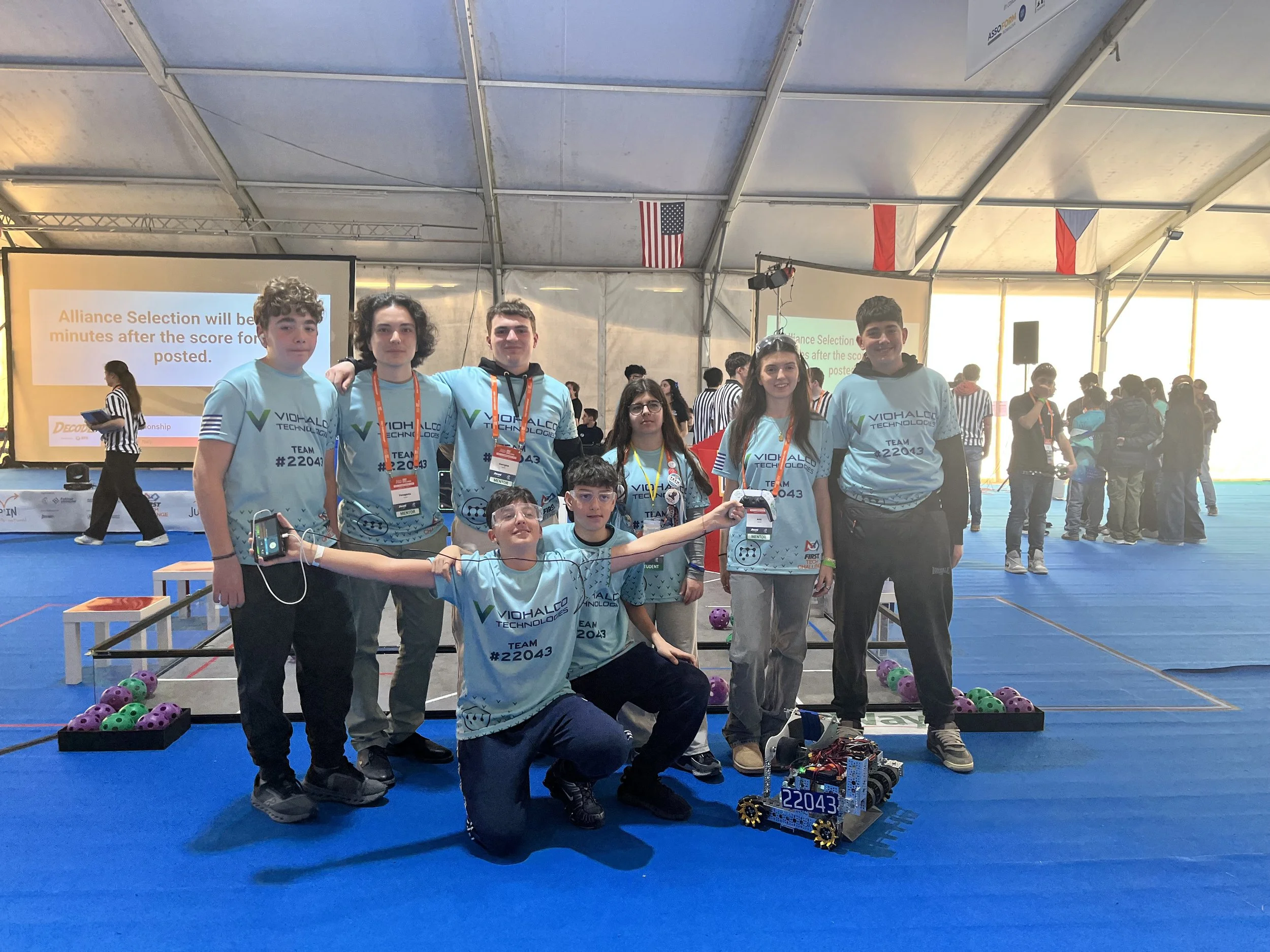 Οι UniREVsals του MellonLab στο FIRST Tech Challenge Italy Championship 2026