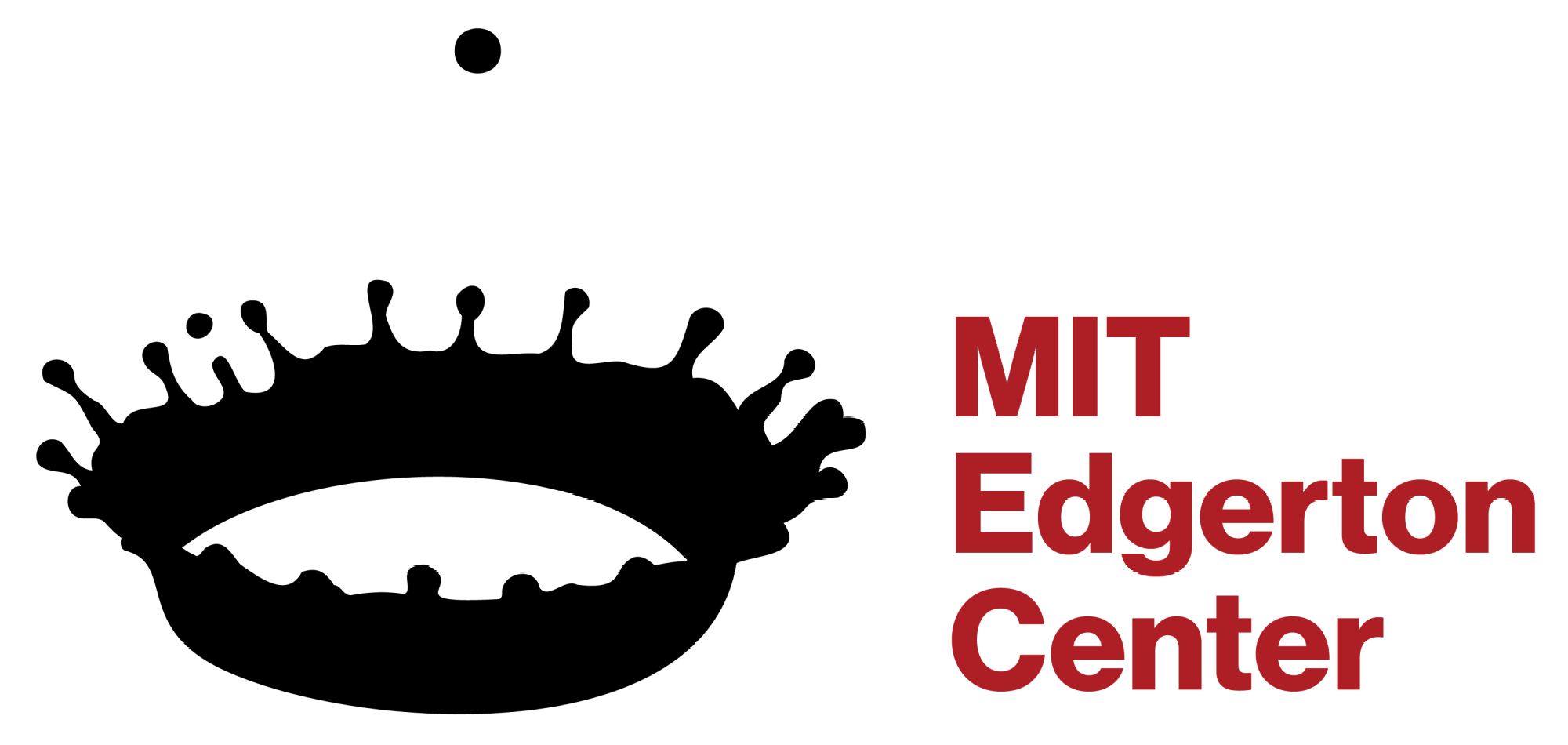Logo of the MIT Edgerton Center featuring a black and red color scheme.