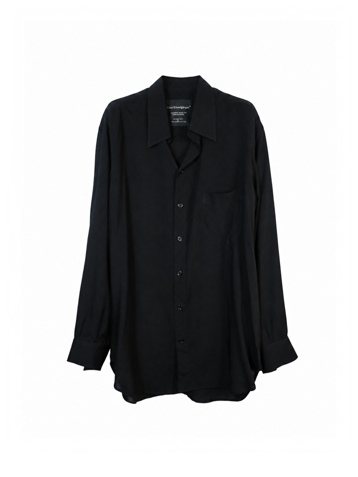 Basic Black Shirt - Rayon