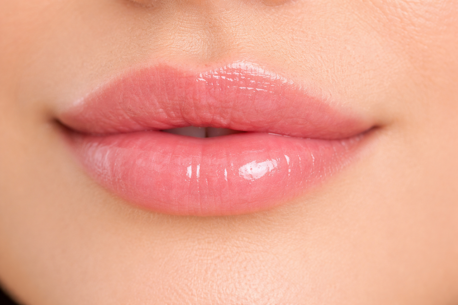 mărire buze acid hialuronic rezultat natural close-up realizat la Clinica Etic Petroșani