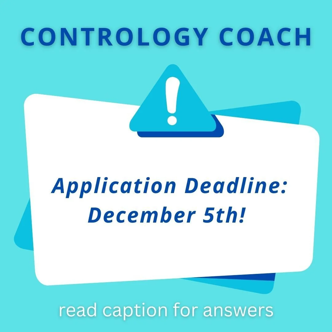 The deadline to apply for The Contrology Coach Program is coming fast! It takes time to organize many schedules so if you want to be a part of the January - February cohort, let me know by Dec 5th!