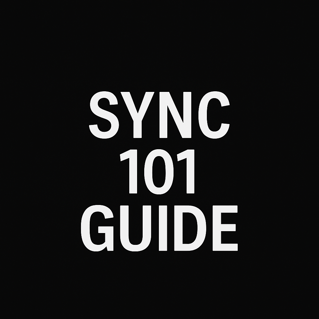 SYNC 101 GUIDE + TEMPLATES
