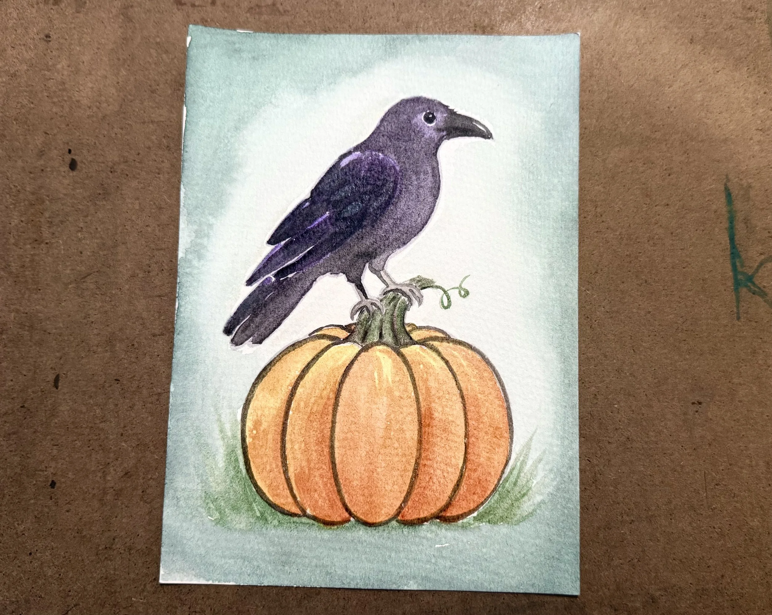 Raven paint night
