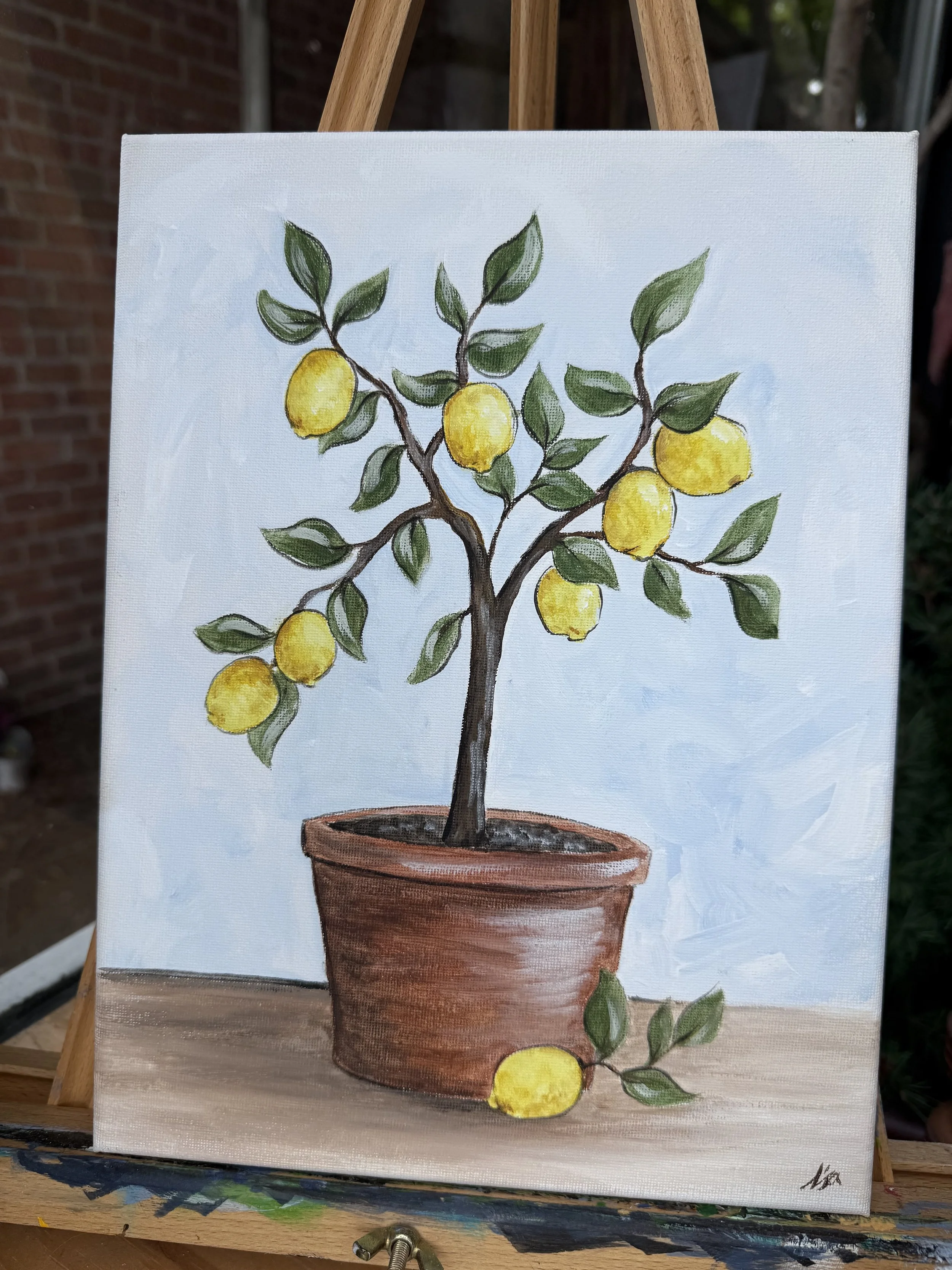 Lemon Tree paint night