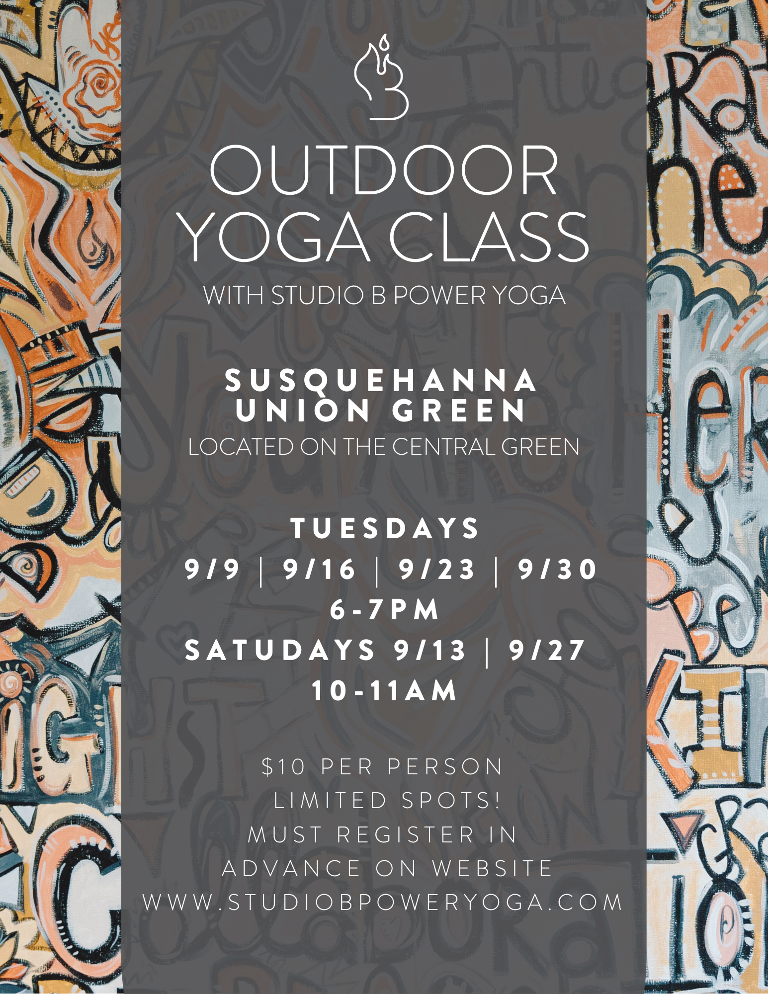 Susquehanna Union Green Community Class (Residents Only!)