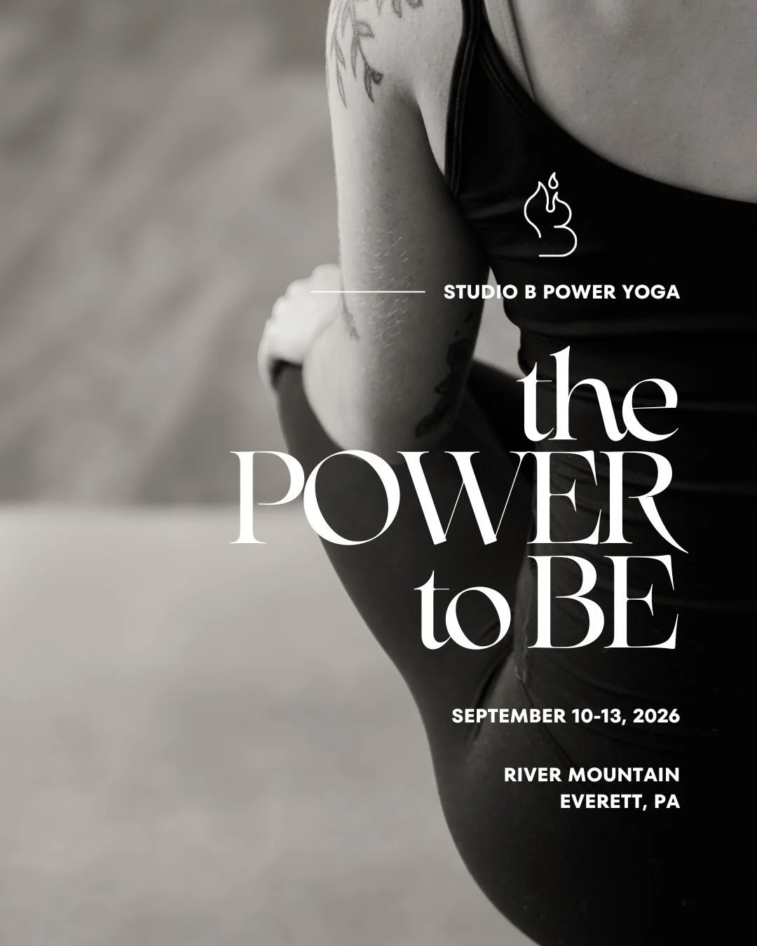 the POWER to BE 🔥🧡
 
Pack your bags, we&rsquo;re going on a trip! Join @rachburnz &amp; @rczmaurer for a weekend of movement, restoration, and connection 🙏🏼
 
We are bringing the fiery energy of SBPY to a Central PA gem ✨River Mountain✨ to explor