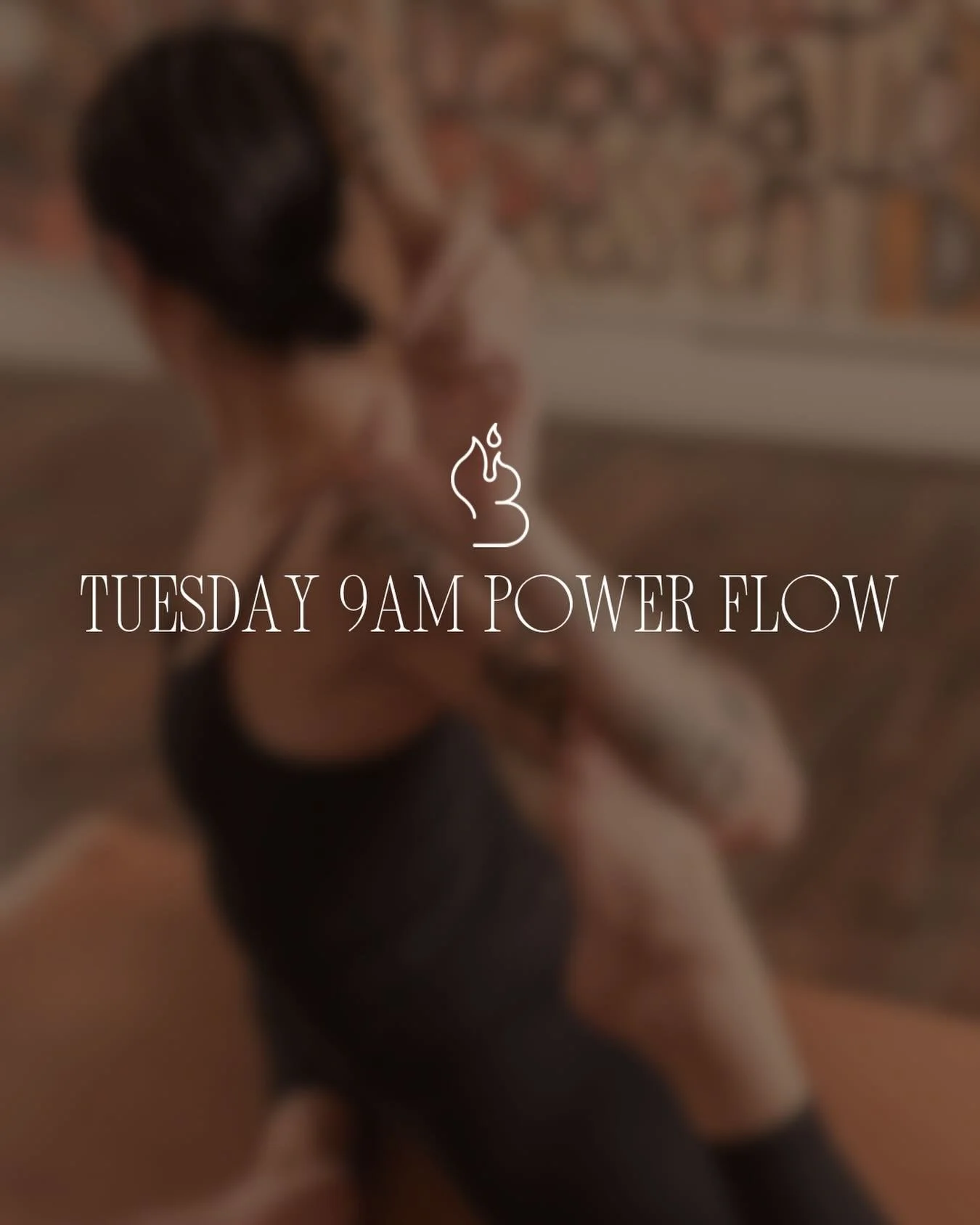 You asked for another 9am&hellip; so we added another 9am 👀
 
⚡️Tuesdays at 9am | Power Flow with @rachburnz⚡️
 
Begins in March! See you on the mat 🤟🏼🔥🧡