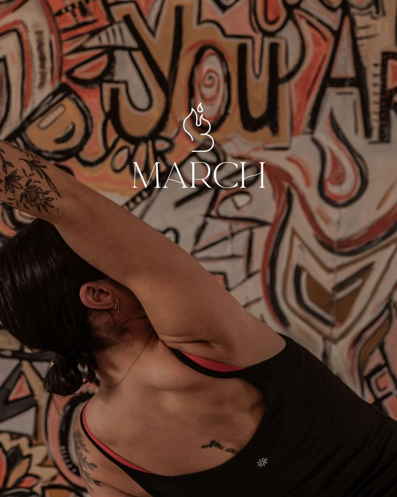 ✨M A R C H✨
 
3/1 | Intentional Assisting Cont. Ed 
1-5pm
 
3/2 | Lacey is BACK!
Mondays at 4:45pm
 
3/3 | New Class Time
Tuesdays at 9am
 
3/22 | Spring Equinox 108 Sun Salutations 
9:15am class
 
3/22 | Restorative &amp; Yoga Nidra 
7-8:30pm
 
3/28