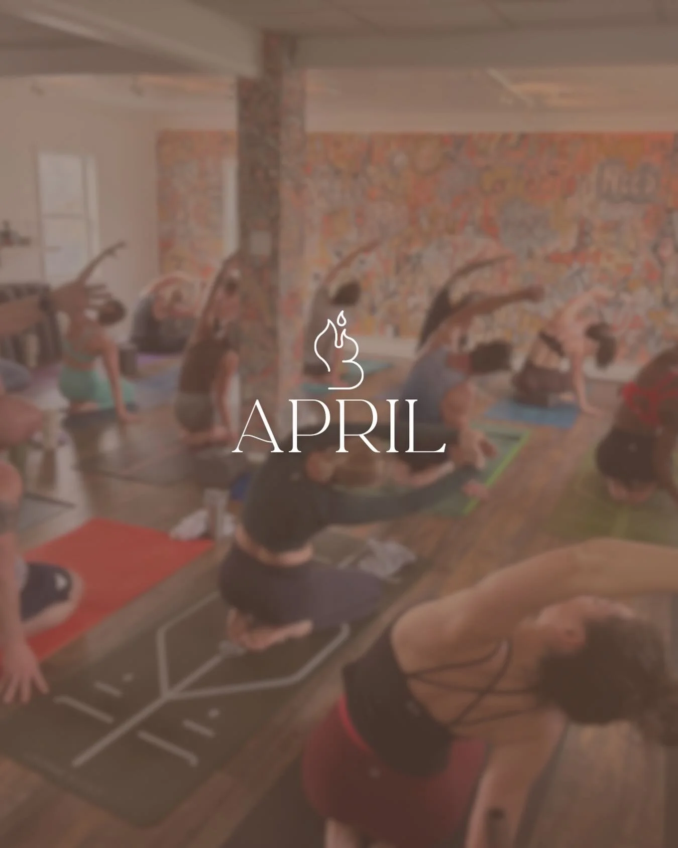 APRIL THINGS 🔥🧡
 
4/5 | Modified Easter Schedule: 8am &amp; 9:15am only 🐰
4/12 | Restorative &amp; Yoga Nidra: 7-8:30pm
4/19 | Yin Yoga: 7-8pm
4/22 | Plant your Practice 🌱 (details coming!)
4/25-26 | SHERI WEEKEND ✨
 
Really excited for this mont