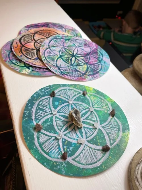 Paper Crystal Grids