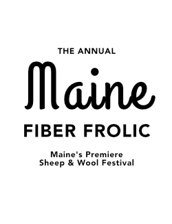 Maine Fiber Frolic