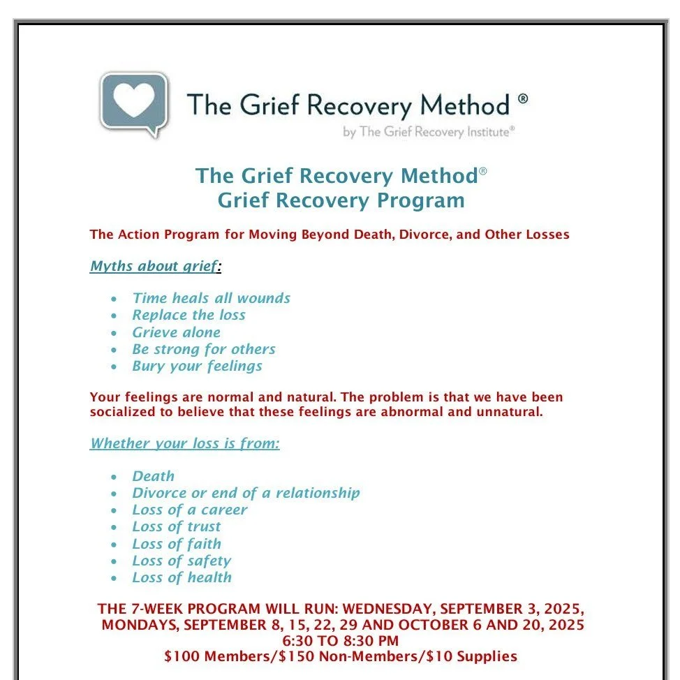 The Grief Recovery Method© Grief Recovery Program