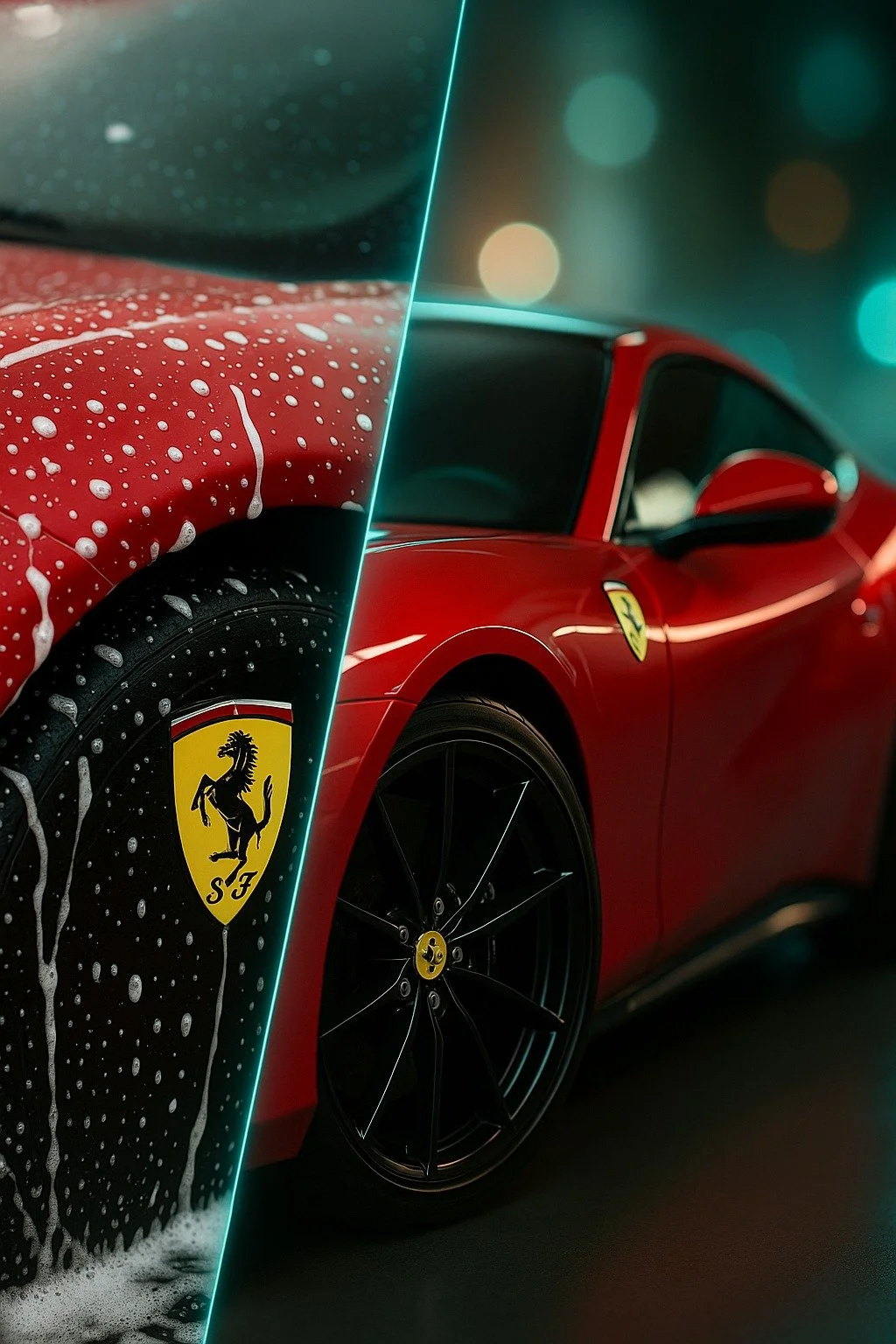 From dulled paint to pure obsession.

On the left: a supercar mid-foam, muted and tired. On the right: every curve alive, reflections so deep you can lose yourself. This isn&rsquo;t just a clean&mdash;it&rsquo;s a restoration of soul, a return to the